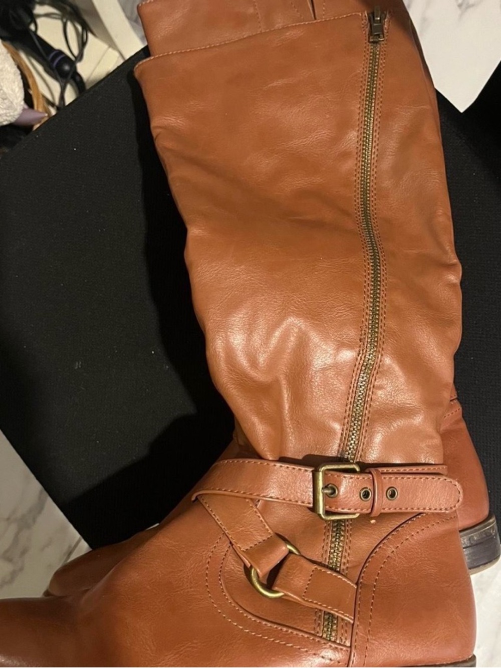 Brown boots